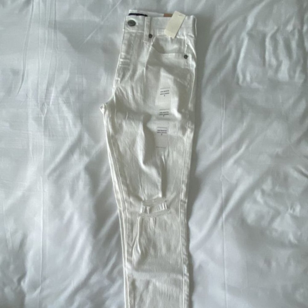 NEW: Aeropostale High Waisted White Ankle Jeggings | Size 2R